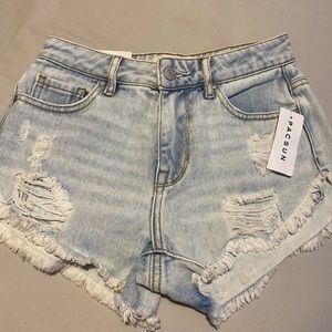 Pacsun high waisted Jean shorts